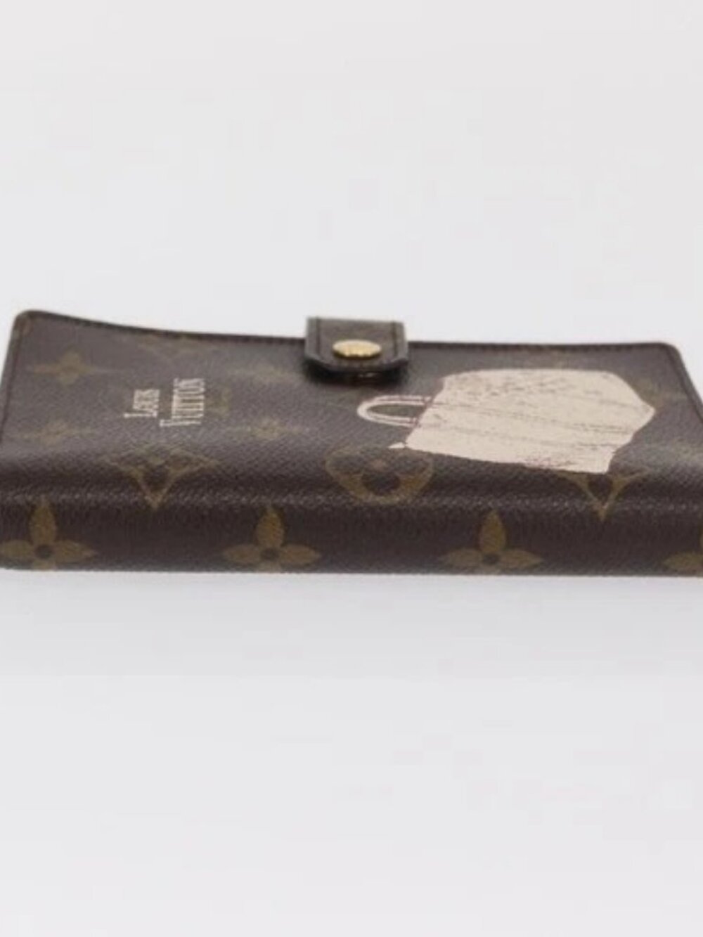 LOUIS VUITTON Monogram Keepall Agenda PM Day Planner Cover R20964 LV Auth 171189 - Picture 4 of 16